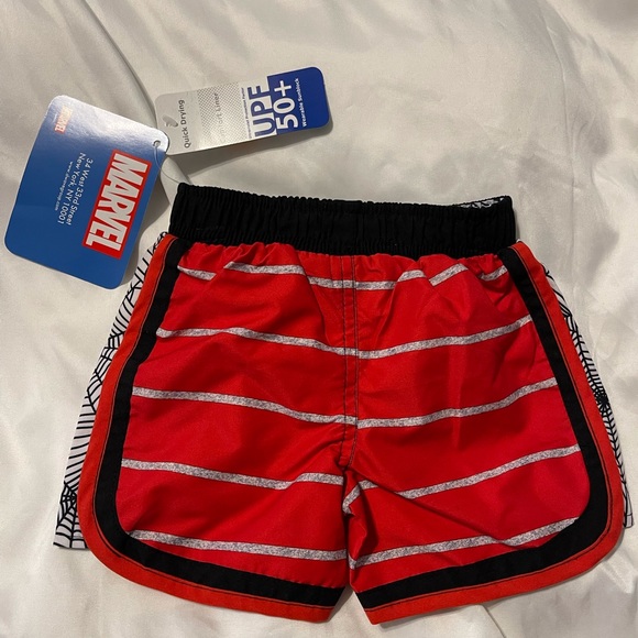 Marvel Spider-Man swim shorts trunks NWT 12M - Picture 2 of 3